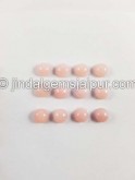 Pink Opal Smooth Round Cabochon